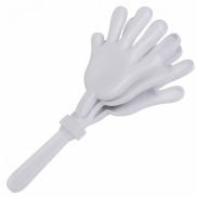 Łapka kibica - biały