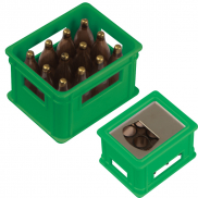 Otwieracz do butelek - skrzynka - zielony