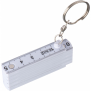 Brelok z miarką - biały