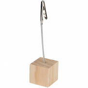 Stojak na notatki - brązowy