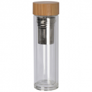 Butelka szklana 420 ml - przeźroczysty