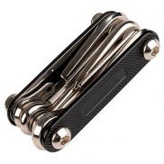 Zestaw narzędzi rowerowych TIBESTI Schwarzwolf - czarny