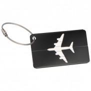 Zawieszka do bagażu - czarny