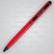 Długopis metalowy touch pen, soft touch CELEBRATION Pierre Cardin - czerwony