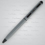 Długopis metalowy touch pen, soft touch CELEBRATION Pierre Cardin - szary