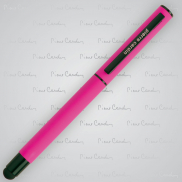 Pióro kulkowe touch pen, soft touch CELEBRATION Pierre Cardin - różowy