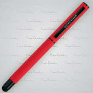 Pióro kulkowe touch pen, soft touch CELEBRATION Pierre Cardin - czerwony