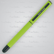 Pióro kulkowe touch pen, soft touch CELEBRATION Pierre Cardin - jasnozielony