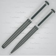 Zestaw piśmienniczy długopis i pióro kulkowe MARIGNY Pierre Cardin - biały