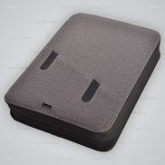 Folder A5 i power bank 4000 mAh SORBONNE Pierre Cardin - ciemnoszary