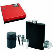 Piersiówka MADONIE Schwarzwolf - czarny