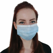 Maseczka ochronna - jasnoniebieski