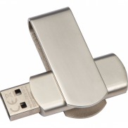Pendrive metalowy twister 8GB - szary