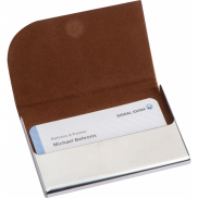 Etui na wizytówki z korkiem - beżowy