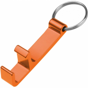 Brelok z otwieraczem do butelek - pomarańczowy