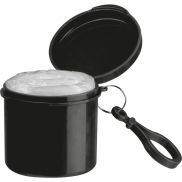 Poncho przeciwdeszczowe w etui - czarny