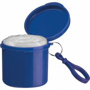 Poncho przeciwdeszczowe w etui - niebieski