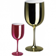 Kieliszek plastikowy 460 ml - różowy