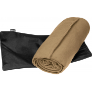 Koc polarowy z rPET - beżowy