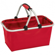 Kosz na zakupy - czerwony