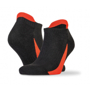Skarpetki sportowe 3-pak - black/red