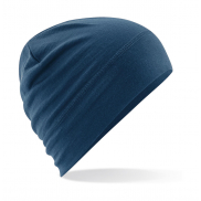 Czapka Merino - steel blue