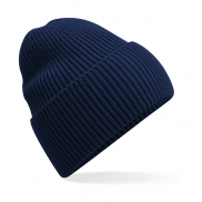 Czapka Odwijana Oversized - oxford navy