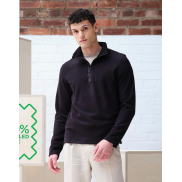 Polar z krótkim zamkiem Made Recycled - black