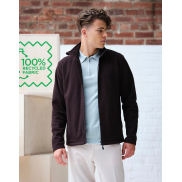 Mikropolar na zamek Honestly Made Recycled - black