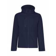 Kurtka Softshell z kapturem 3 warstwowa Venturer - navy
