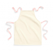 Dziecięcy fartuch FairTrade Cotton Junior Craft - natural/pastel pink