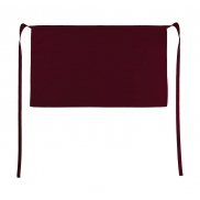 Brussels - Krótki Fartuch - burgundy