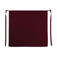 Długi fartuch kelnerski LONDON - burgundy