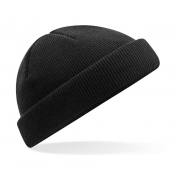 Czapka Beanie Mini Fisherman z recyklingu - black