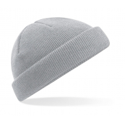 Czapka Beanie Mini Fisherman z recyklingu - light grey