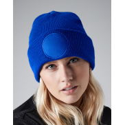 Czapka z okrągłą naszywką - black