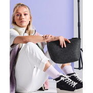 Kosmetyczka z filcu - charcoal melange