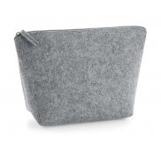 Kosmetyczka z filcu - grey melange