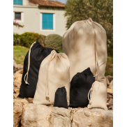 Worek z bawełny z recyklingu - natural