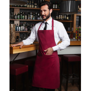 Fartuch z kieszenią Bib Basic - white