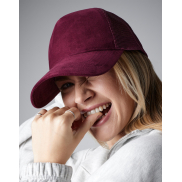 Czapka Zamszowa Snapback Trucker - black