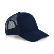 Czapka Zamszowa Snapback Trucker - french navy
