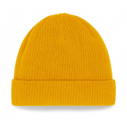 Czapka z bawełny organicznej - mustard