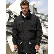 Długa Kurtka Robocza Work-Guard Sabre - black