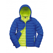 Kurtka z kapturem Snow Bird - ocean blue/lime punch