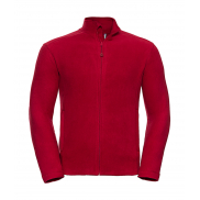 Męski mikropolar na zamek - classic red