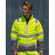 Kurtka ochronna Soft Padded - fluo orange/grey