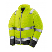 Kurtka ochronna Soft Padded - fluo yellow/grey