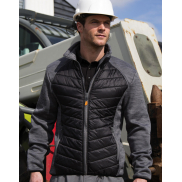 Kurtka Elevator - black/grey marl