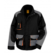 Kurtka LITE - black/grey/orange